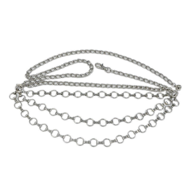 Punk chain waist chain
