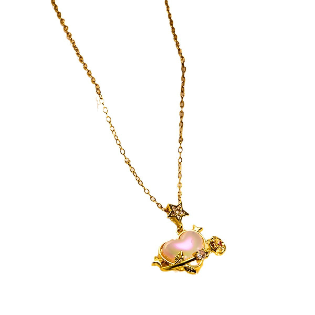 Women's Titanium Steel Fade-Resistant Clavicle Necklace