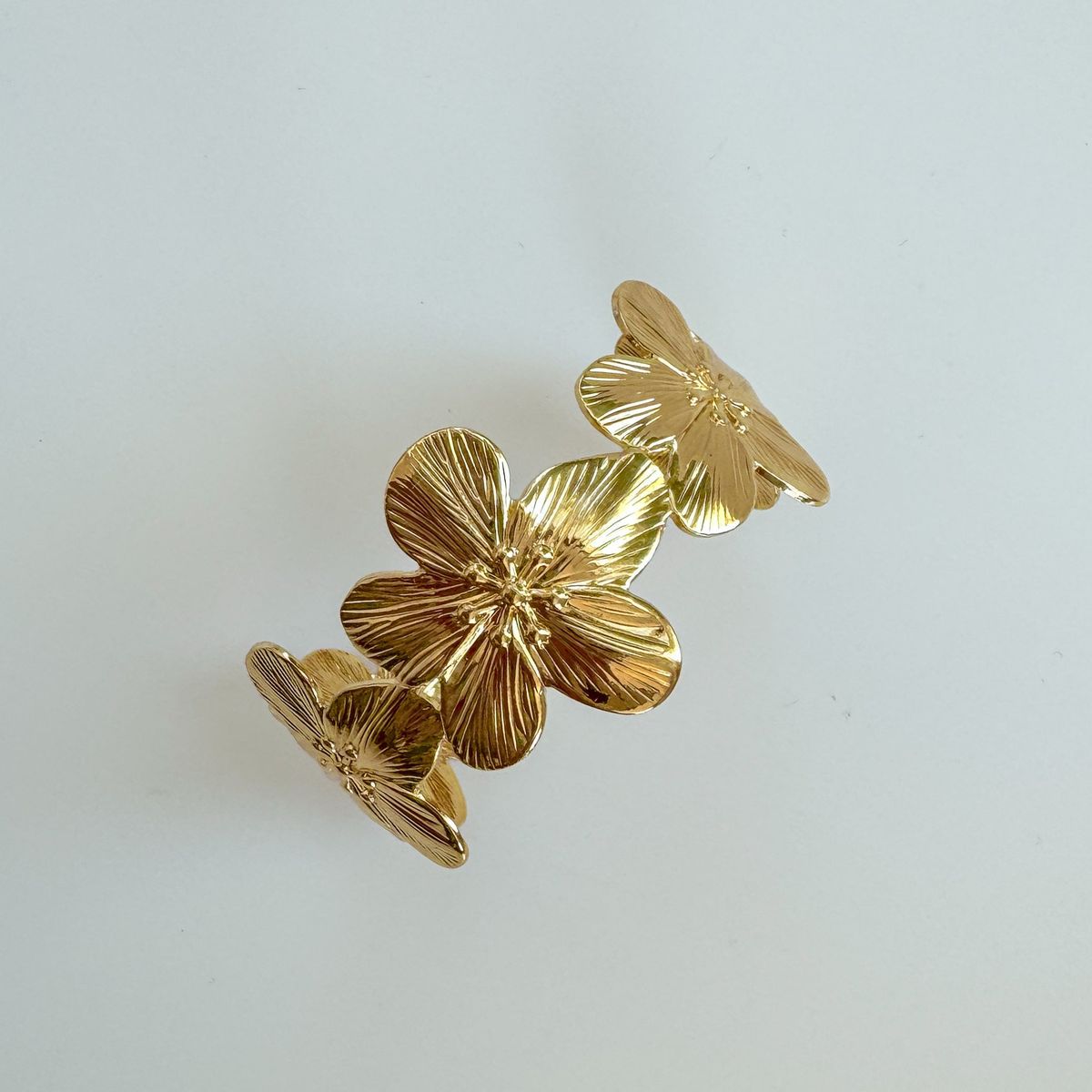 Stacked Wide Bracelet Set