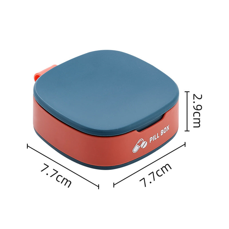 Portable Small Pill BoxHousehold GoodsTravelling Medicine Case