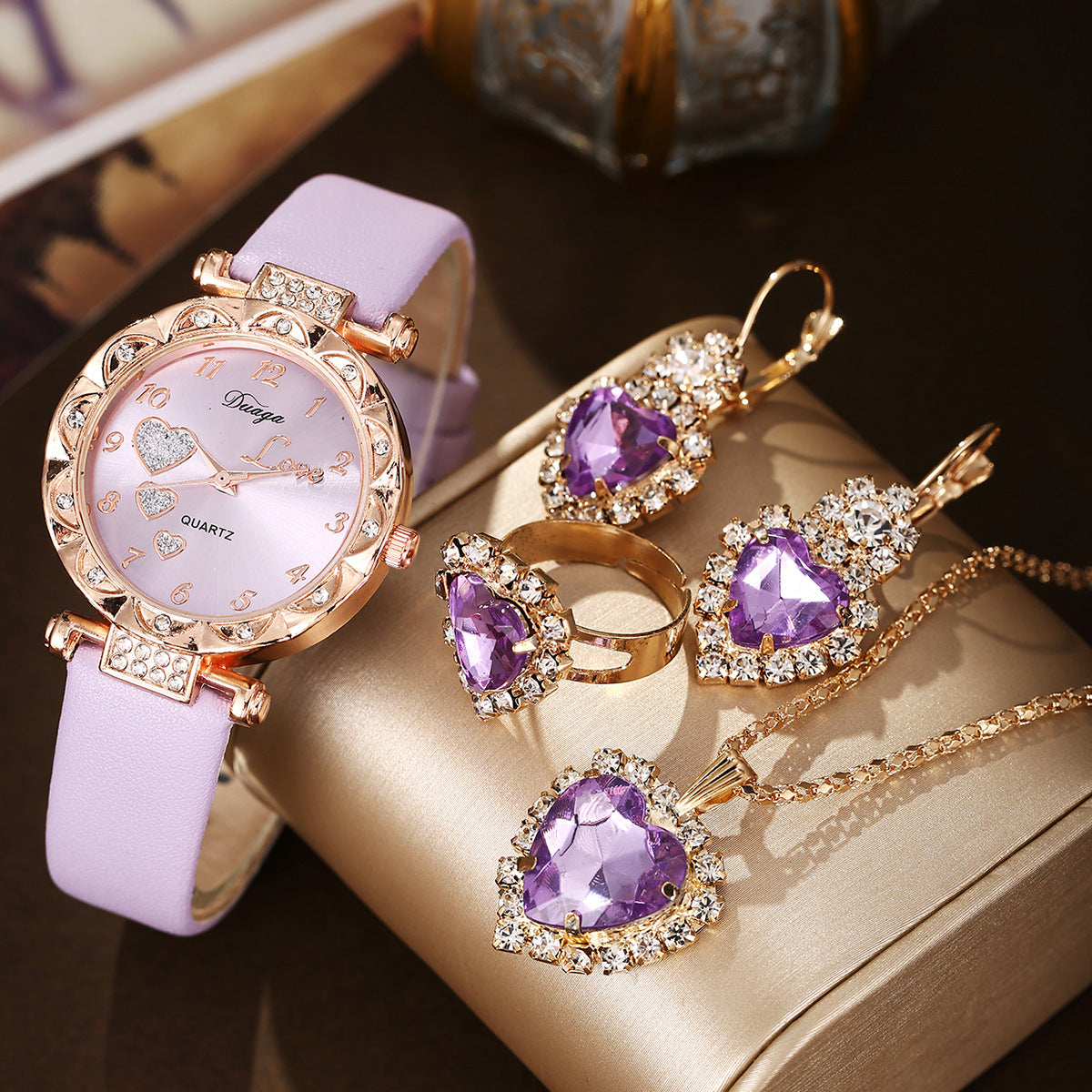 Watch big love peach heart set