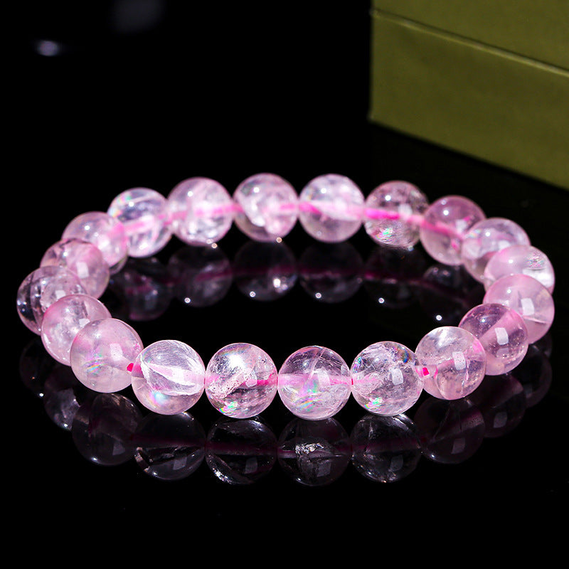 Pulsera de cristal arcoiris con forma de palomitas de maíz