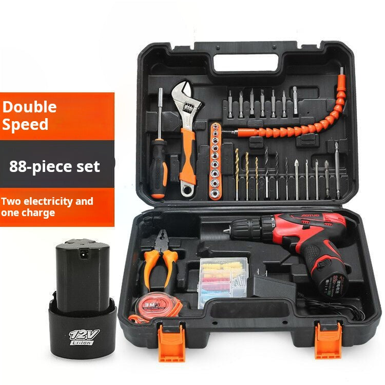 Furadeira de lítio 12V, ferramenta elétrica recarregável