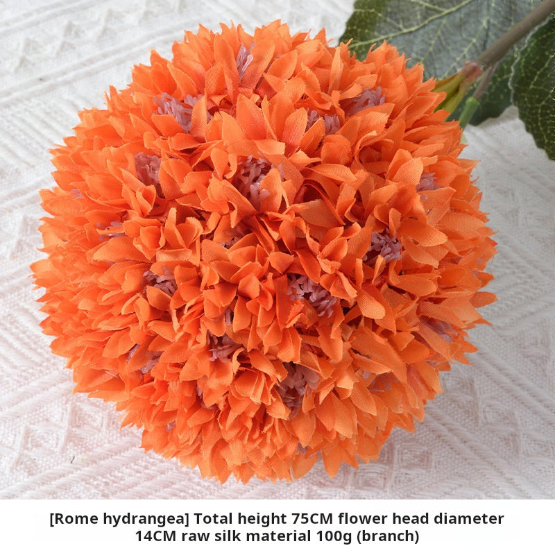 Artificial flower orange color flowers