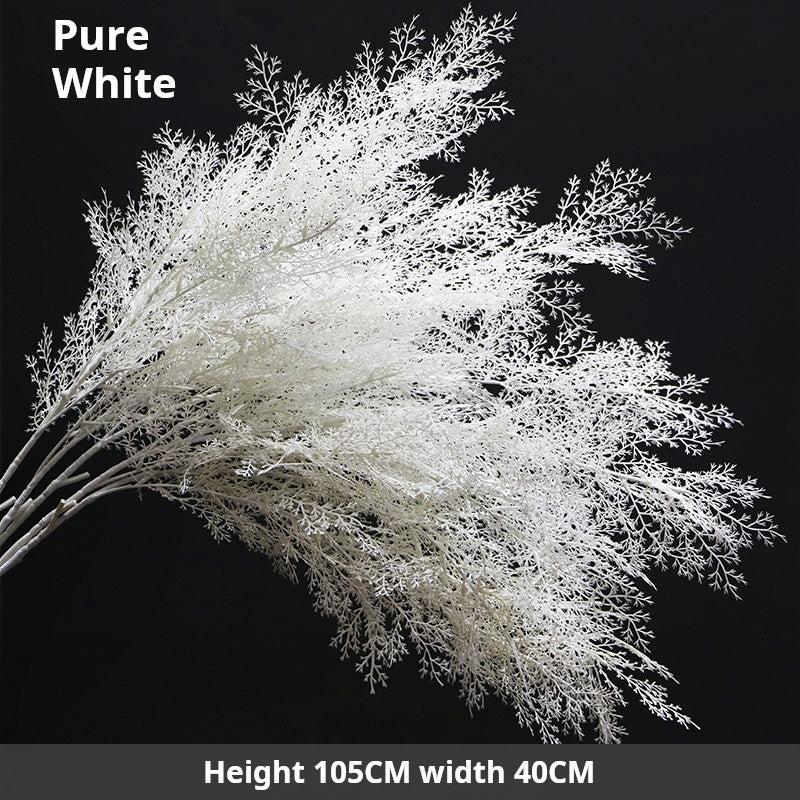 Rime simulation mist flowers and plants wedding decoration