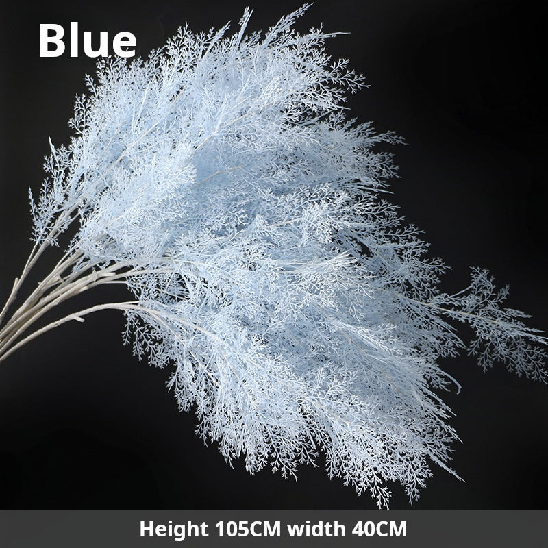 Rime simulation mist flowers and plants wedding decoration