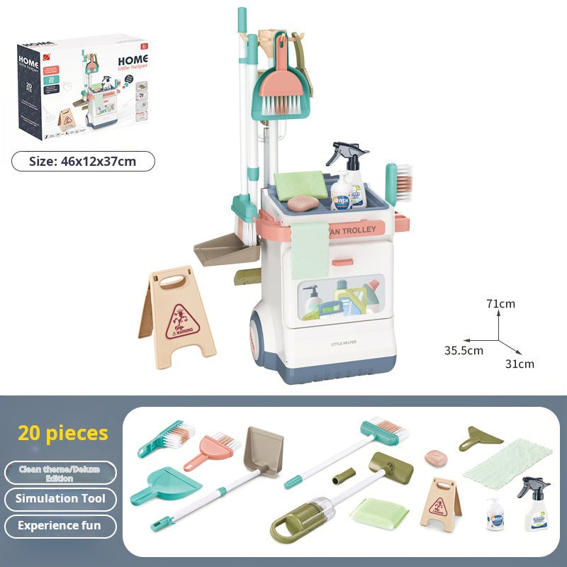 Pretend Play Toy: Simulation Doctor's Medical Station Toy for Children to Role-play Doctor, Injection, and Check-up