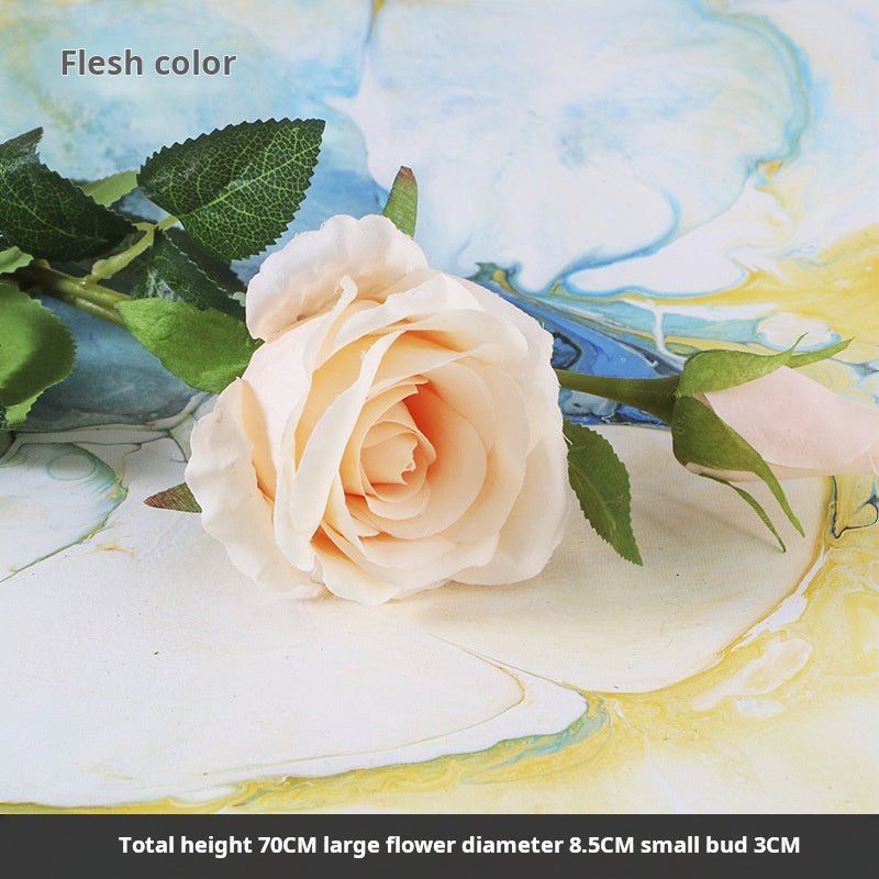 Simulation two roses