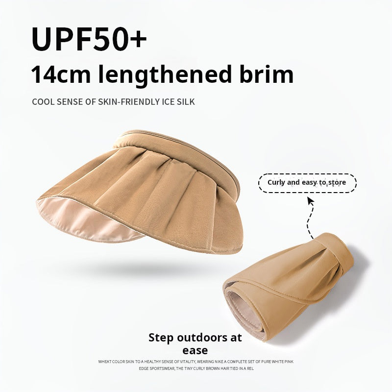 Roll-Up Shell Sun Hat UV Protection