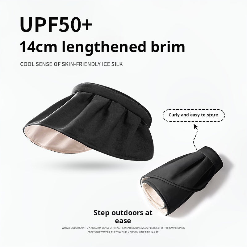 Roll-Up Shell Sun Hat UV Protection