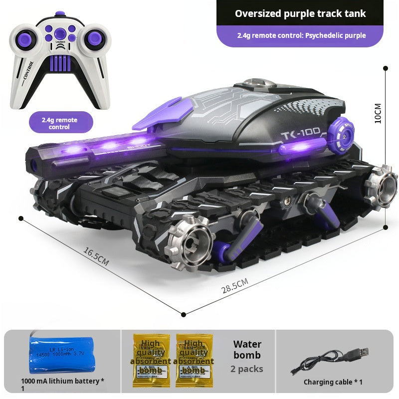 Tanque Water Bullet RC con control de gestos y deriva