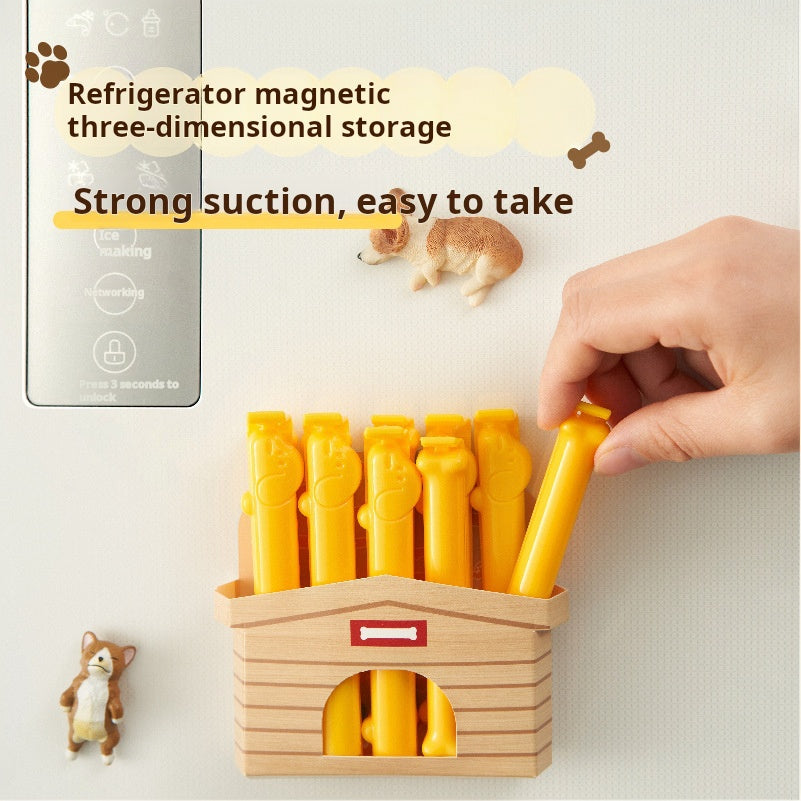 Clips para sellar y mantener frescos los alimentos