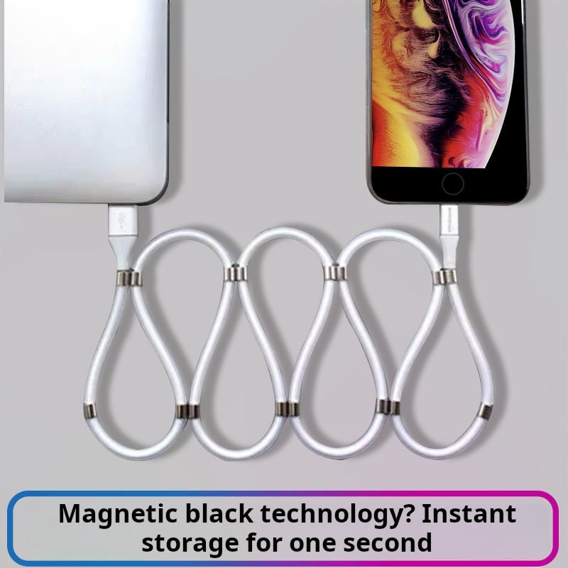 Retractable Magnetic Cable - Fast Charge, Type-C