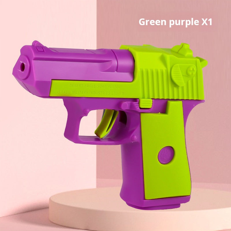 3D Printed Mini Desert Eagle Pistol Toy, Blowback Toy, Non-shooting Stress Relief, Cute and Fun, Gravity