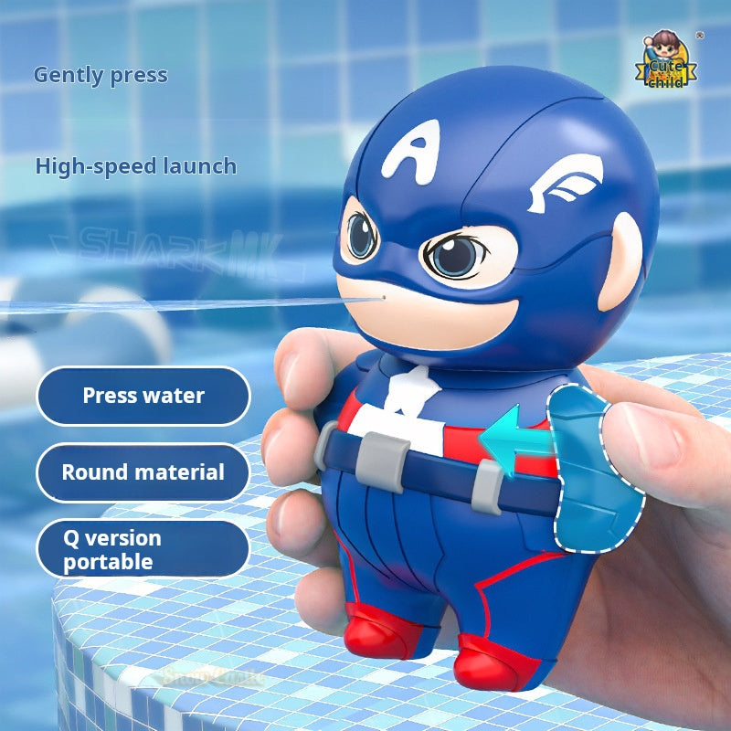 Superhero Water Gun for Children, Mini Spider Water Gun for Summer Beach