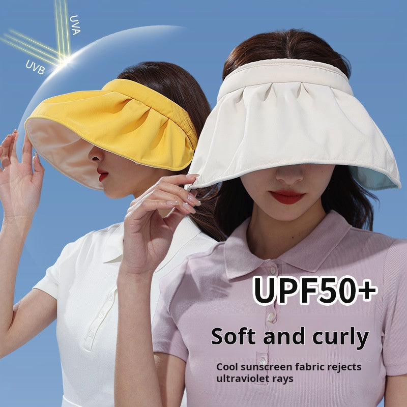 Roll-Up Shell Sun Hat UV Protection