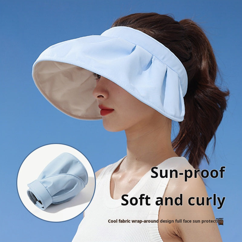 Roll-Up Shell Sun Hat UV Protection