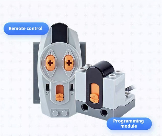 Kit de robot de programación, bloques de construcción educativos 9686, tutorial de ensamblaje de engranajes de motor electrónico