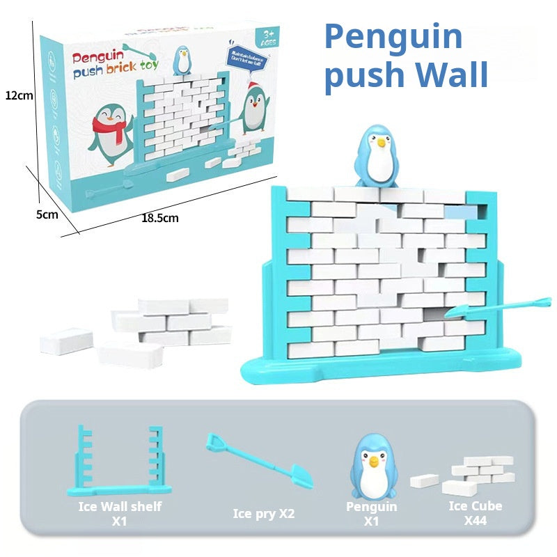 Juego de bloques de hielo Save Penguin, juguete de entrenamiento de enfoque