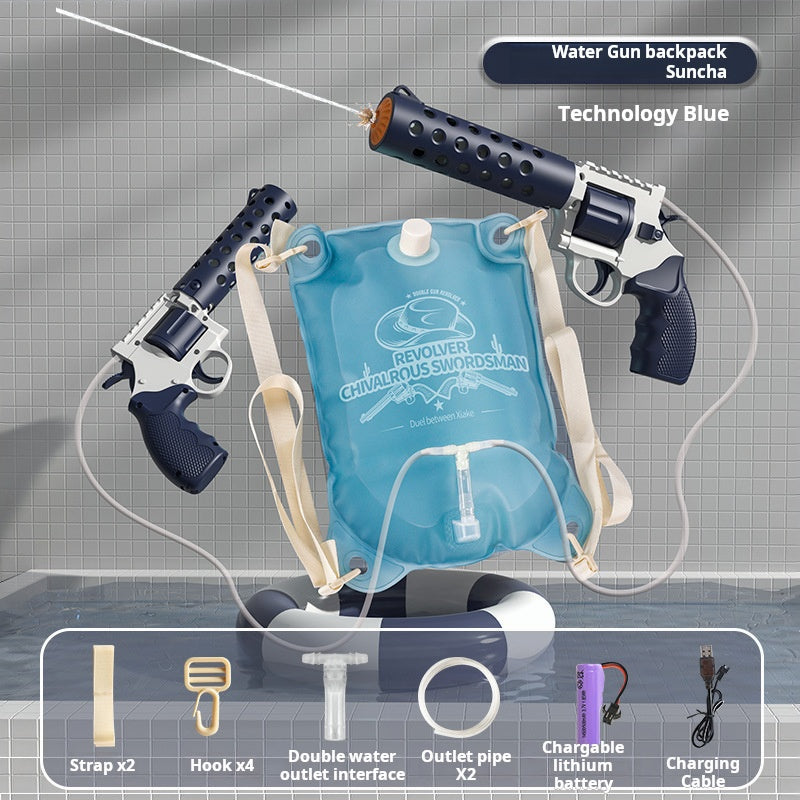Summer Electric Backpack Water Gun, Automatic Outdoor Toy