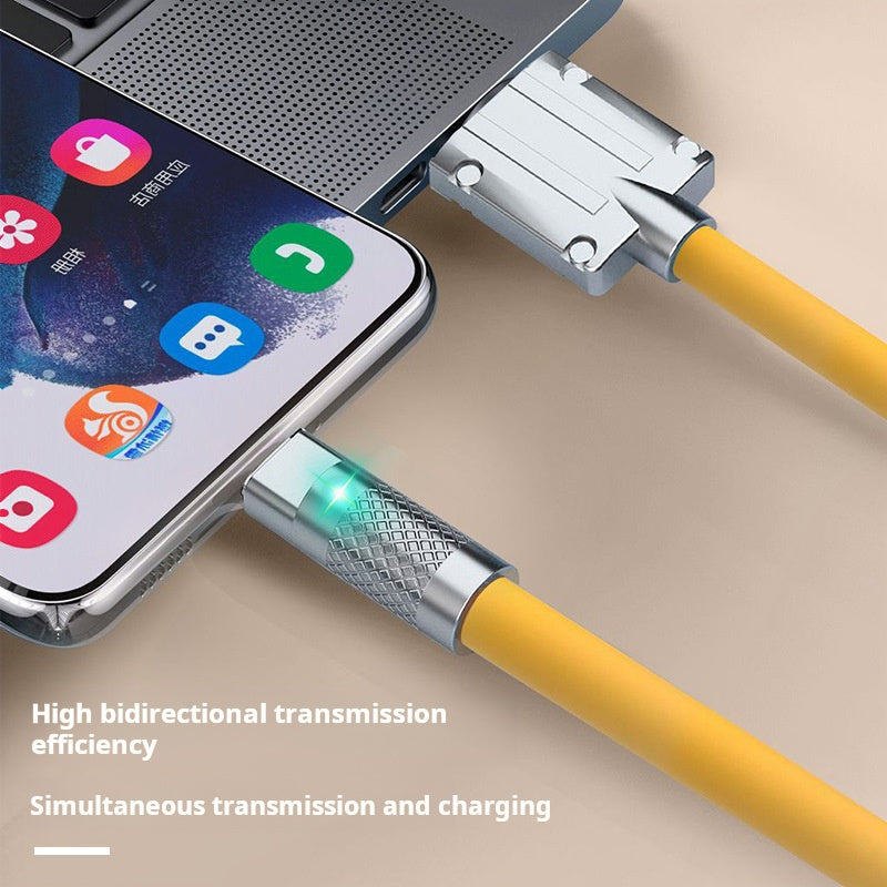 TPE Silicone USB Cable for Type-C, Android, iOS