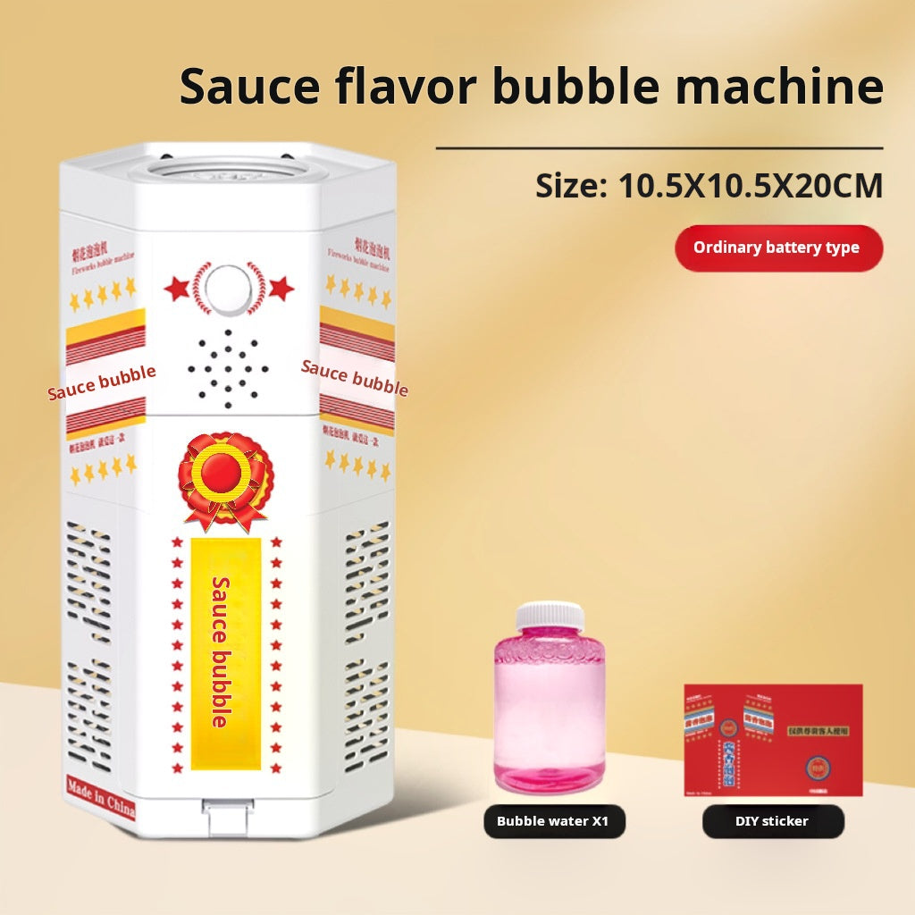 Electric Automatic Bubble Machine for Kids