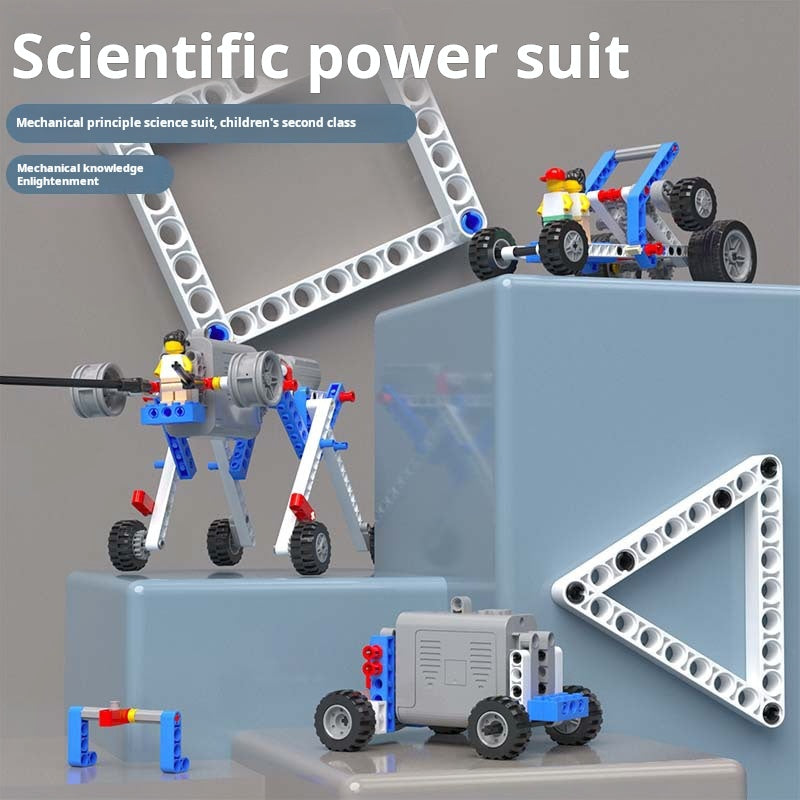 Kit de robot de programación, bloques de construcción educativos 9686, tutorial de ensamblaje de engranajes de motor electrónico