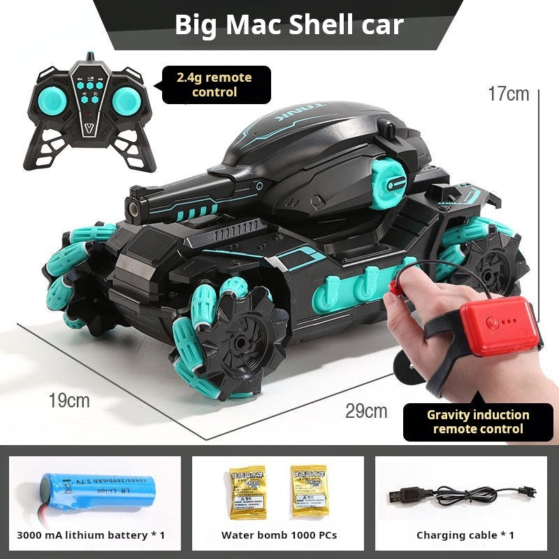 Tanque Water Bullet RC con control de gestos y deriva