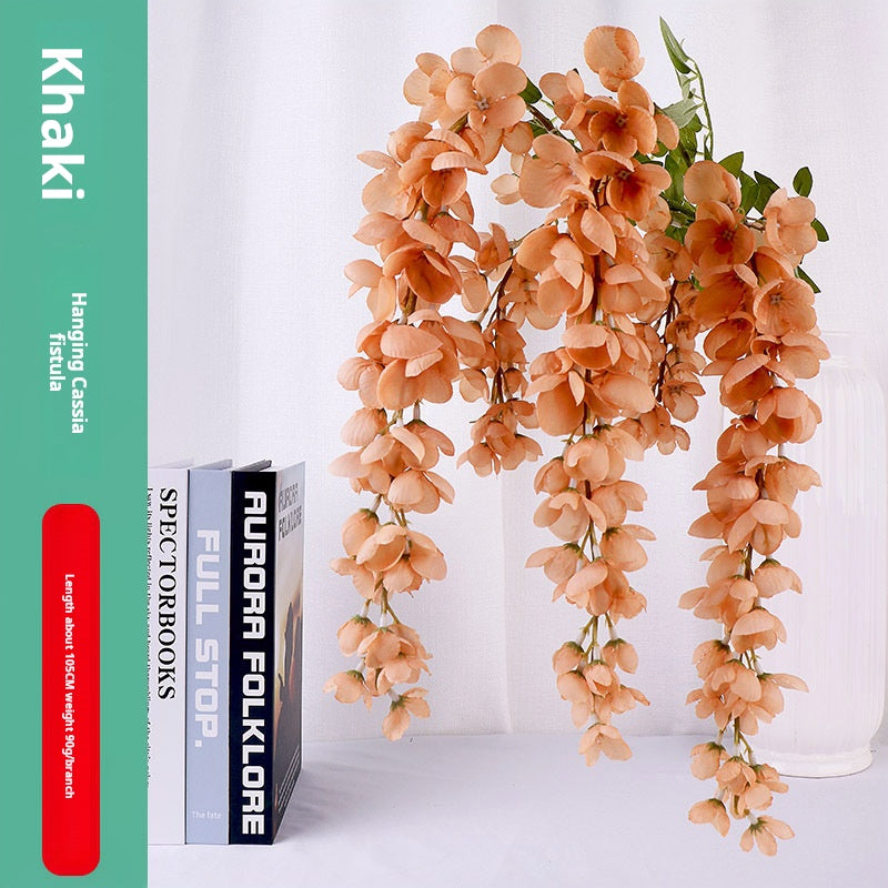 Decoración del hogar, decoración suave, flor de seda, flor artificial