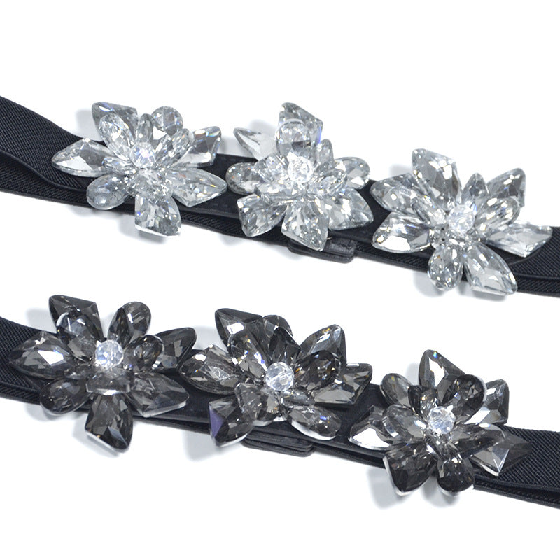 Flower crystal waist seal wholesale