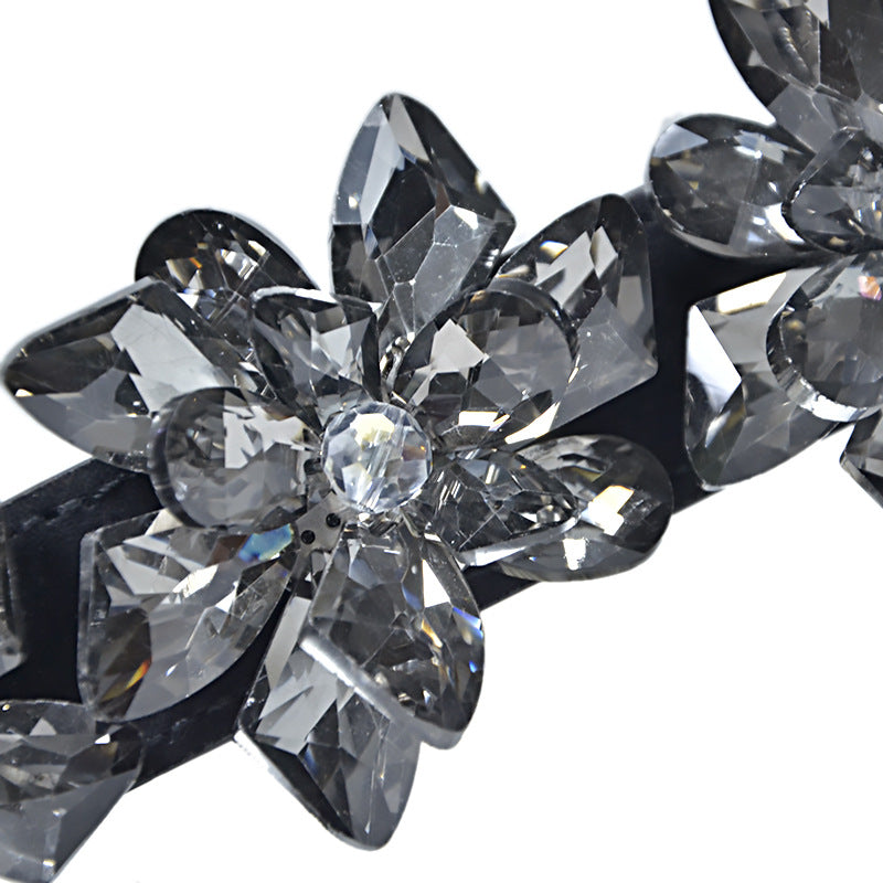 Flower crystal waist seal wholesale