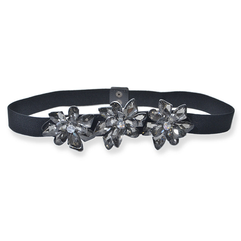Flower crystal waist seal wholesale
