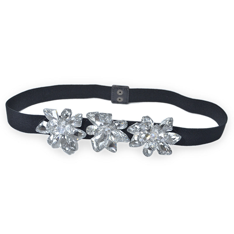 Flower crystal waist seal wholesale
