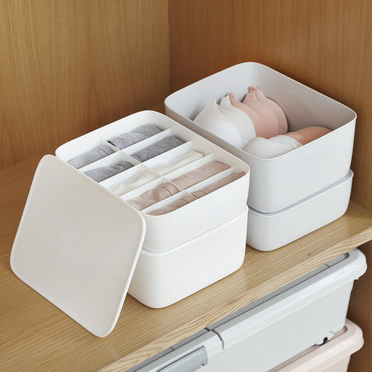 Organizador de ropa interior particionado 