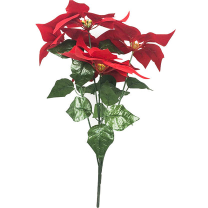 7 Christmas flowers Poinsettia decorative flowers