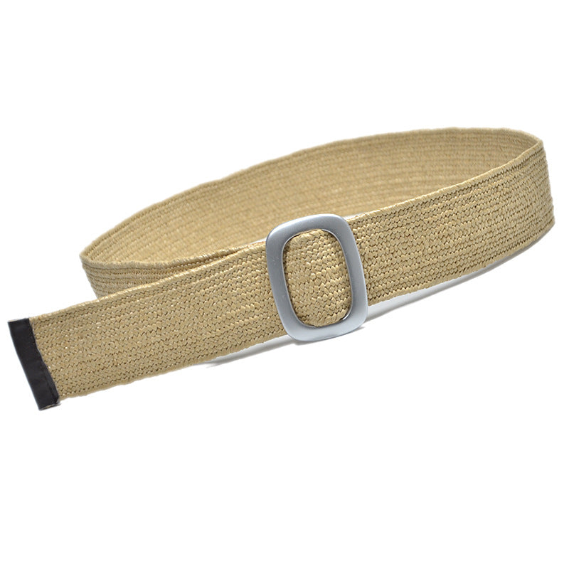 Smooth Buckle Stretch Women's Belt
