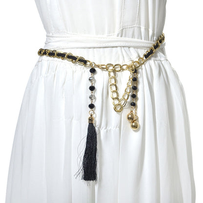 Rhinestone inlaid waist chain wholesale