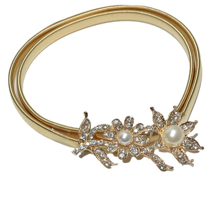 Butterfly decorative elastic waist chain