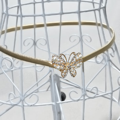 Butterfly decorative elastic waist chain