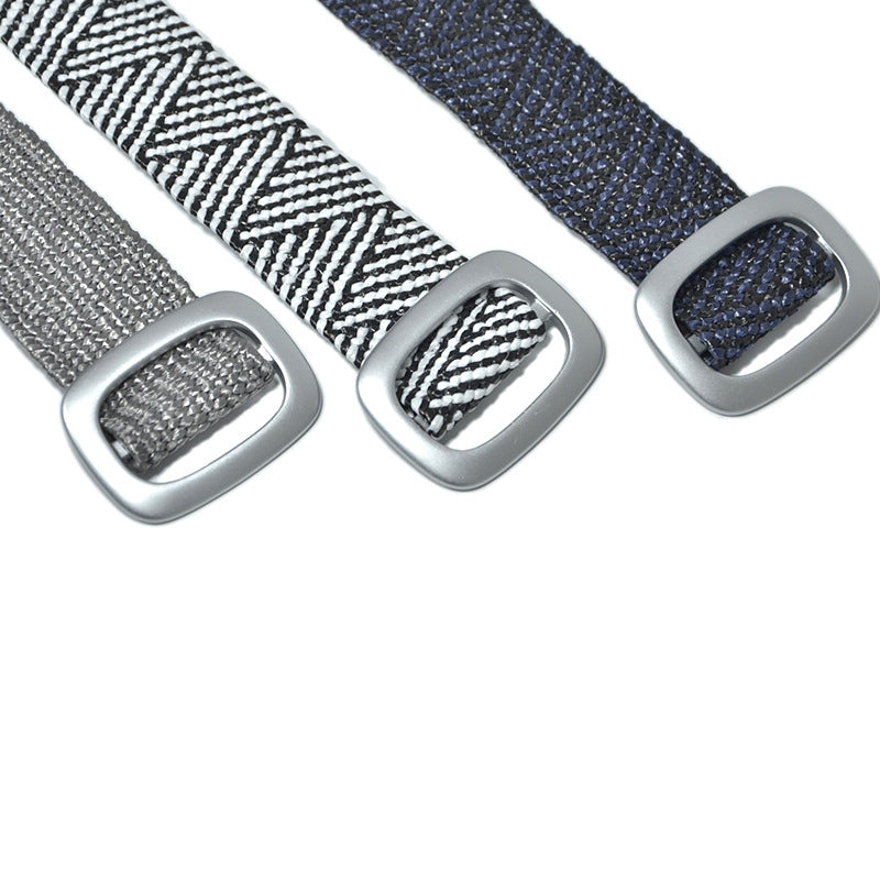 Smooth Buckle Stretch Women's Belt