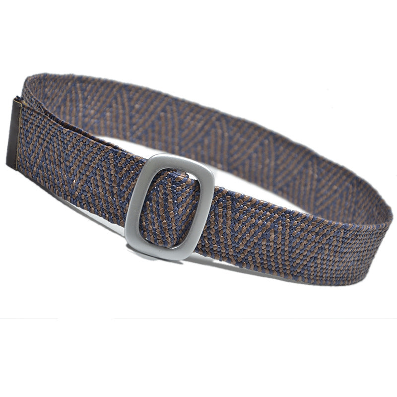 Smooth Buckle Stretch Women's Belt