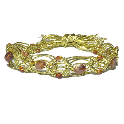 Ethnic style ladies woven belt