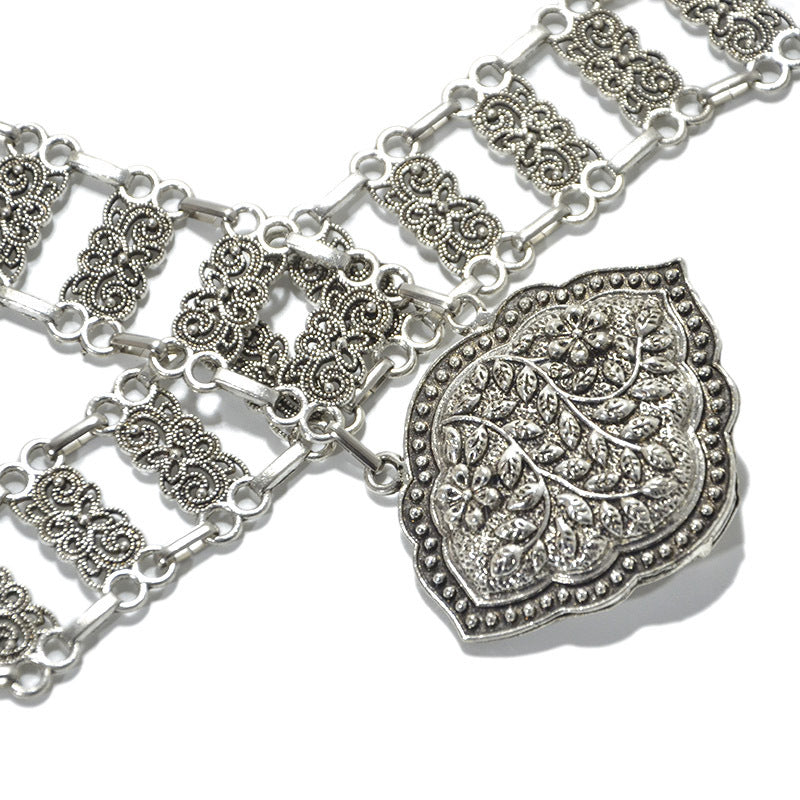 Patterned iron sheet decorative waist