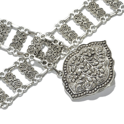 Patterned iron sheet decorative waist