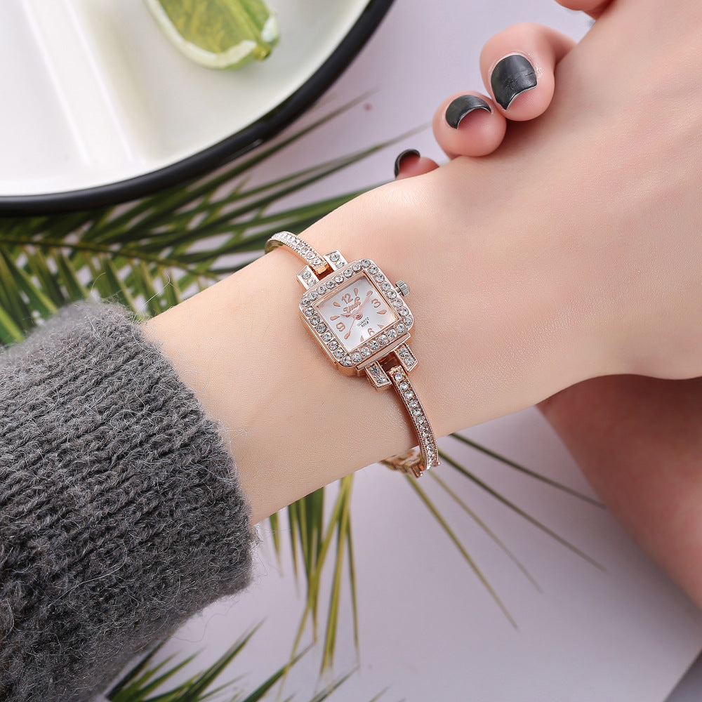 Alloy Set Ladies Bracelet Bracelet Watch