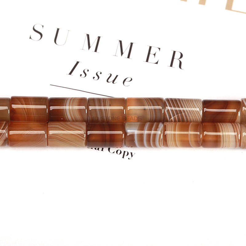 8 * 12 agate dzi beads loose beads striped agate