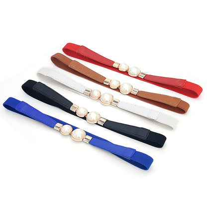 fashion Elastic elastic narrow waist seal