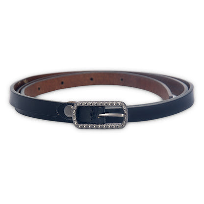 Belt women's leather alloy