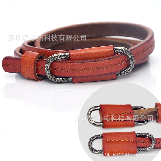 Pin buckle belt thin fashion