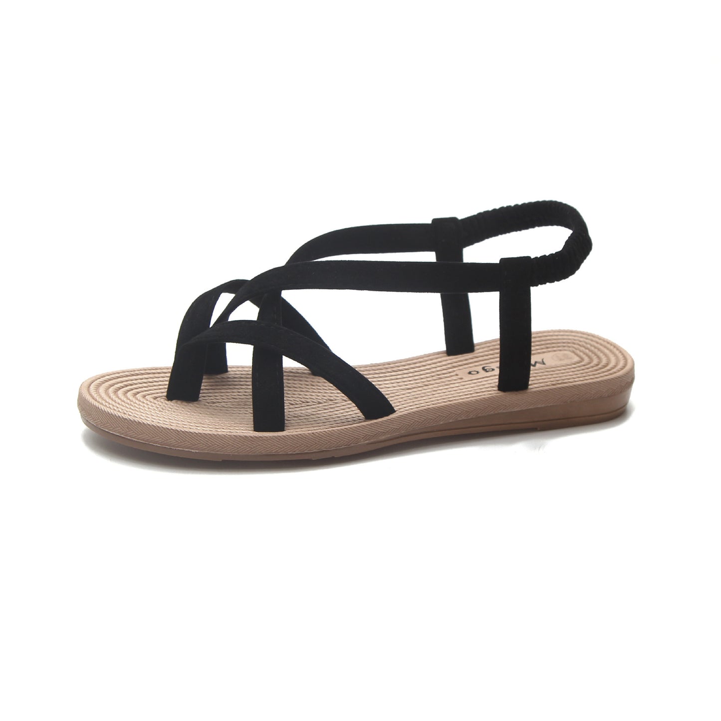 Stylish flat clip-toe sandals for summer